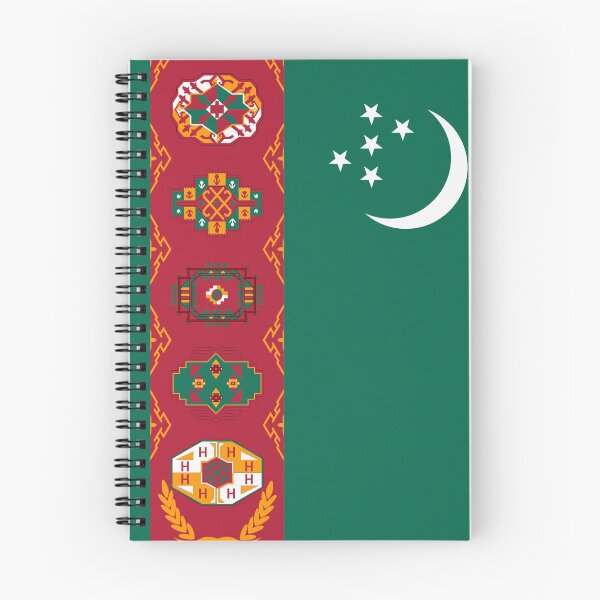 Item preview, Turkmenistan Flag designed and sold by YaelleDark.