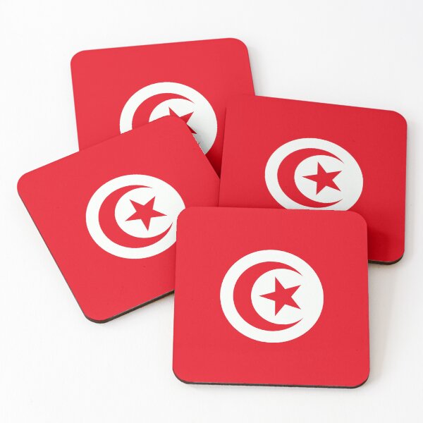 Item preview, Tunisia Flag designed and sold by YaelleDark.