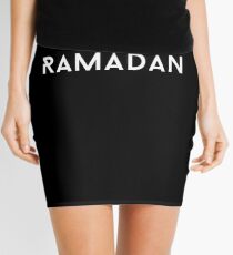 I Love Ramadan Mini Skirt