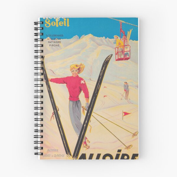 Item preview, Valloire - Neige Soleil Vintage Poster France designed and sold by vintagevivian.