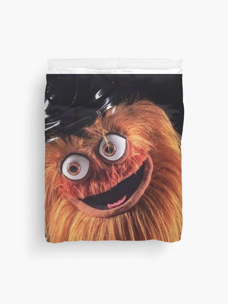 Flyers New Mascot "Gritty" Duvet Cover for Sale by