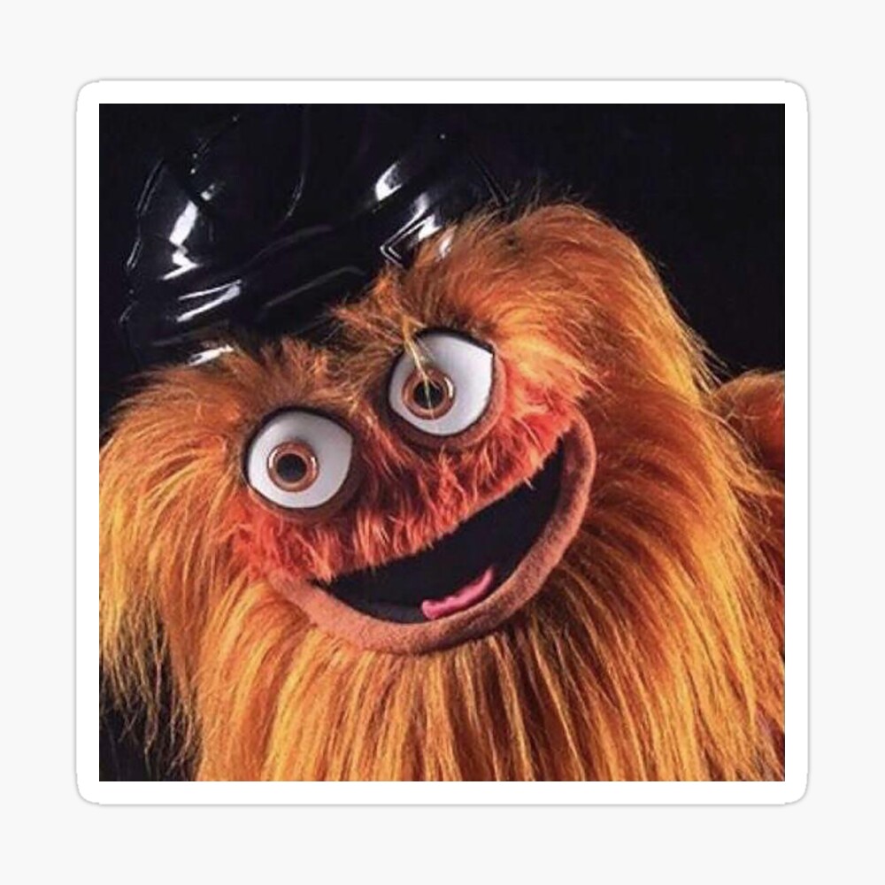 Flyers New Mascot "Gritty" Poster for Sale by WittyFox