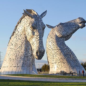 Artwork thumbnail, the Kelpies, Helix park, Falkirk by Photogold