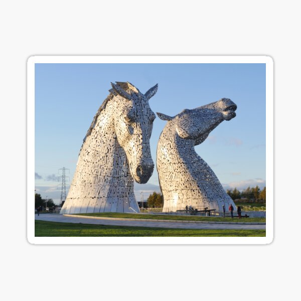 the Kelpies, Helix park, Falkirk Sticker