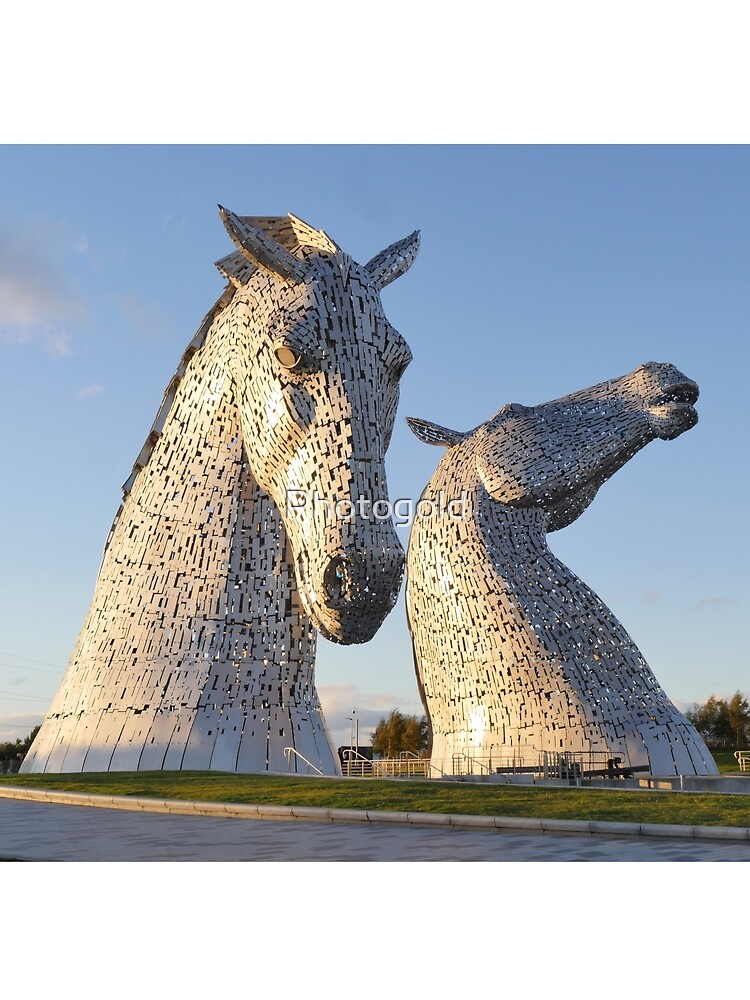 the Kelpies, Helix park, Falkirk by goldyart