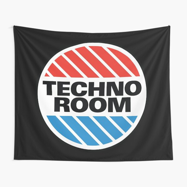 Techno Room Tapestry
