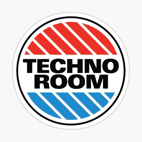 Vista previa del artículo con la obra «Sala tecno», diseñado y vendido por flipfloptees.