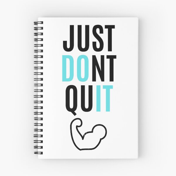 Item preview, Just Don't Quit / Do It designed and sold by Echo Store.