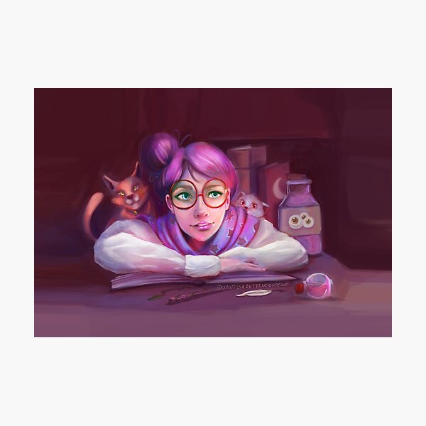 Witch Classroom Photographic Print