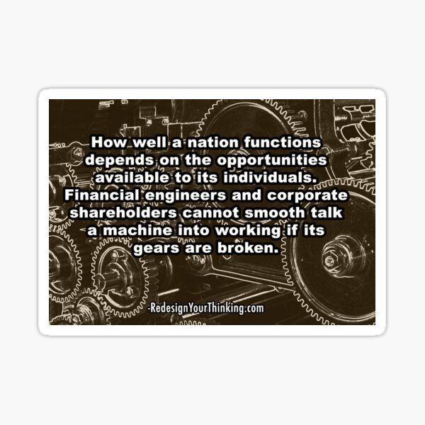 Functional Nation Sticker