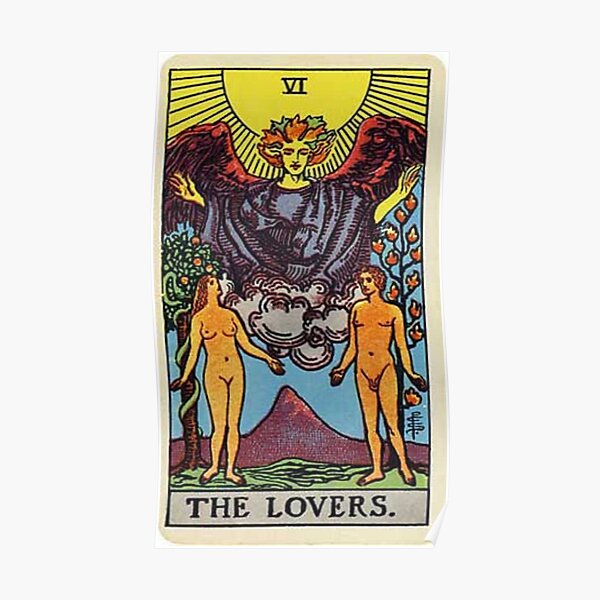 The Lovers Tarot Poster