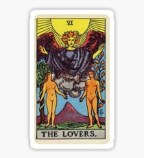 The Lovers Tarot Sticker