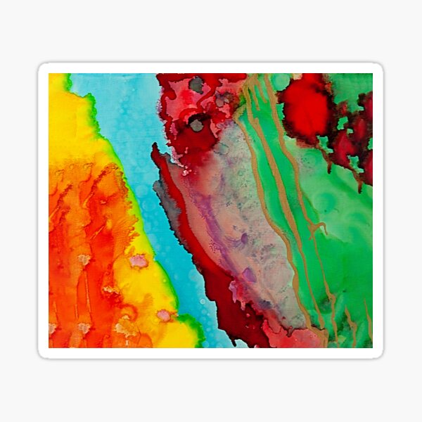 Color Explosion II Sticker