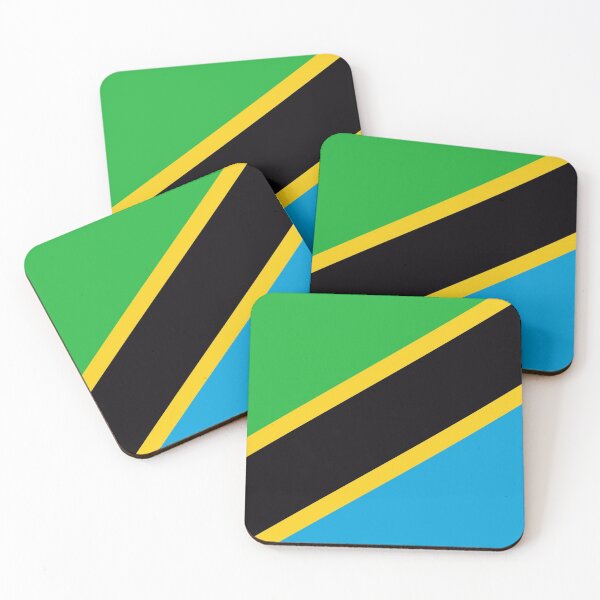 Item preview, Tanzania Flag designed and sold by YaelleDark.