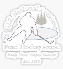 U.S. National Pond Hockey Assoc. T-Shirt Sticker
