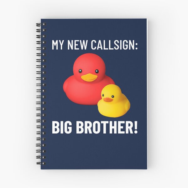 Item preview, Brother funny baby announcement cute rubber ducks designed and sold by peter2art.