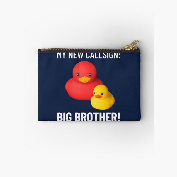 Item preview, Brother funny baby announcement cute rubber ducks designed and sold by peter2art.