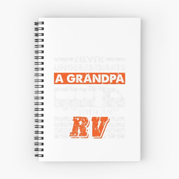 Item preview, Never Underestimate A Grandpa with an RV  designed and sold by Mill8ion.
