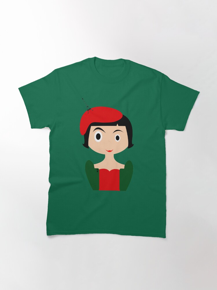 Vista alternativa de Camiseta clásica Amelie