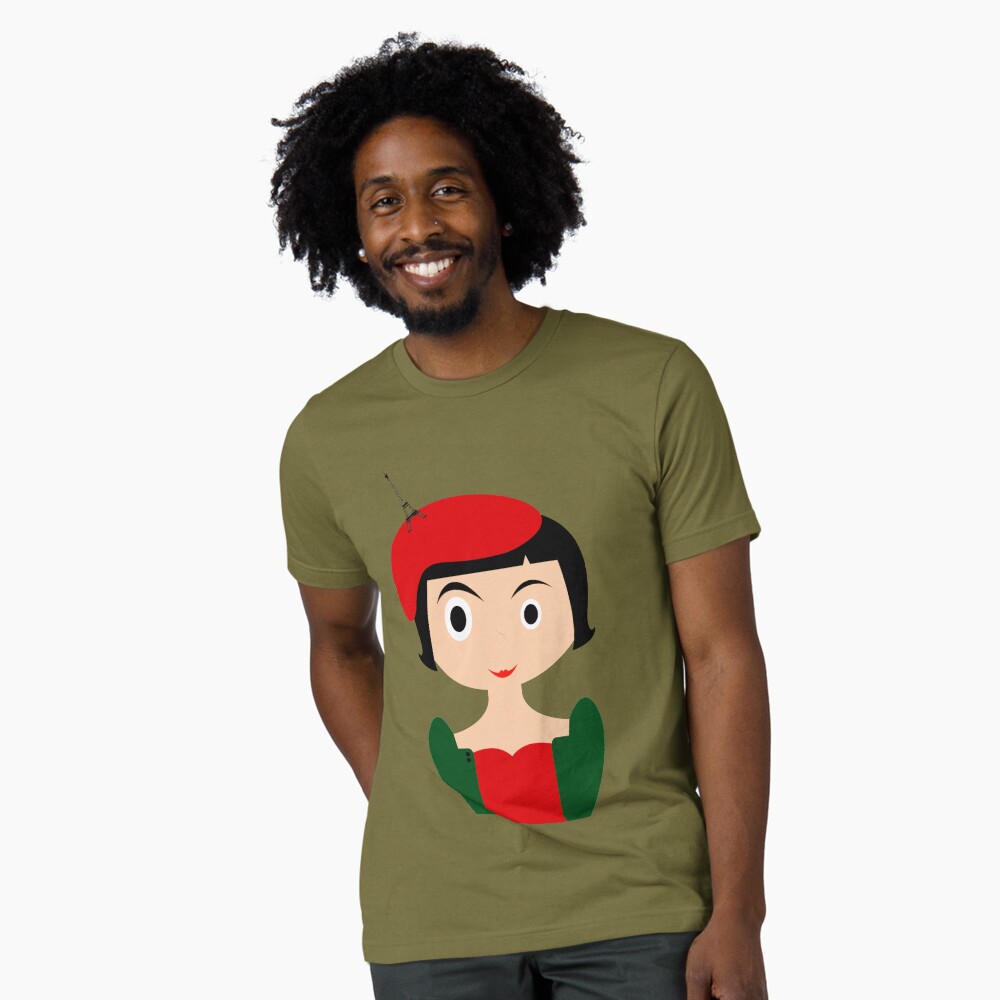 Vista previa del artículo con la obra «Camiseta de tejido mixto», diseñado y vendido por creotumundo.