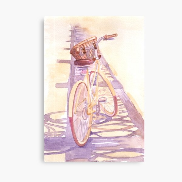 Summer bicycle Canvas Print