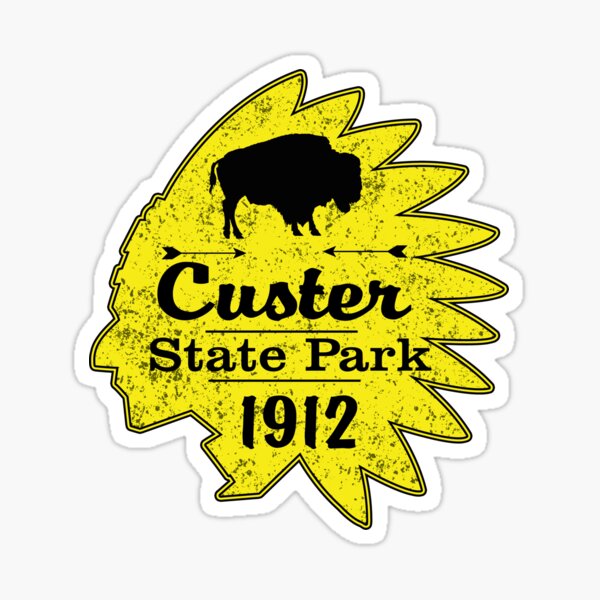 Custer State Park South Dakota Sticker