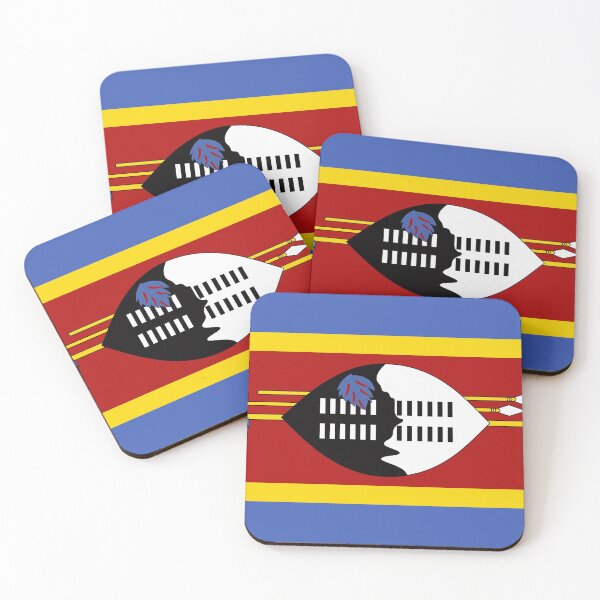 Item preview, Swaziland Flag designed and sold by YaelleDark.