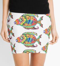 Funky Fish Mini Skirt