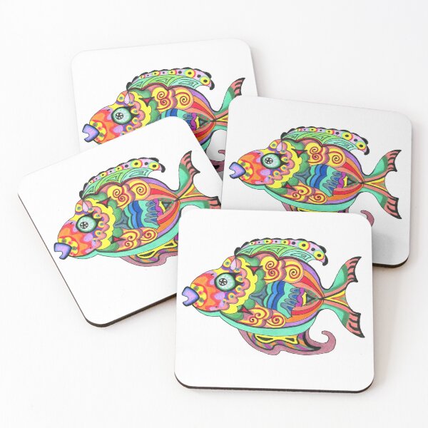 Item preview, Funky Fish designed and sold by Sharon Schwalbe.