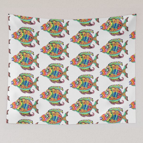 Item preview, Funky Fish designed and sold by Sharon Schwalbe.