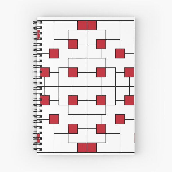 Item preview, Grid pattern red designed and sold by JIFstar.