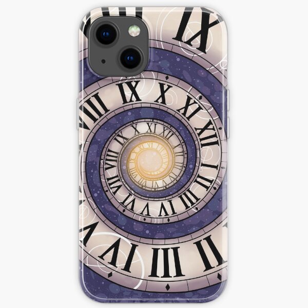 L'espace et le temps Coque souple iPhone
