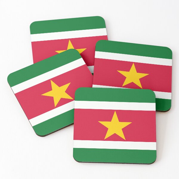 Item preview, Surinam Flag designed and sold by YaelleDark.
