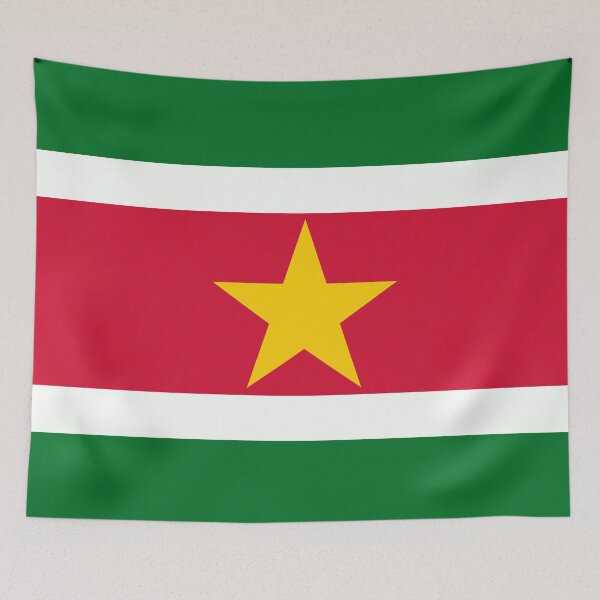 Item preview, Surinam Flag designed and sold by YaelleDark.