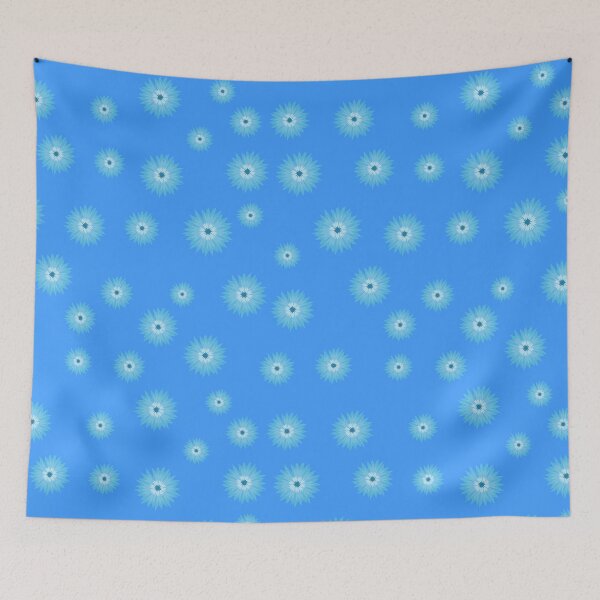 Item preview, Pattern with flower cornflower (centaurea cyanus illustration) designed and sold by Tae Mi.