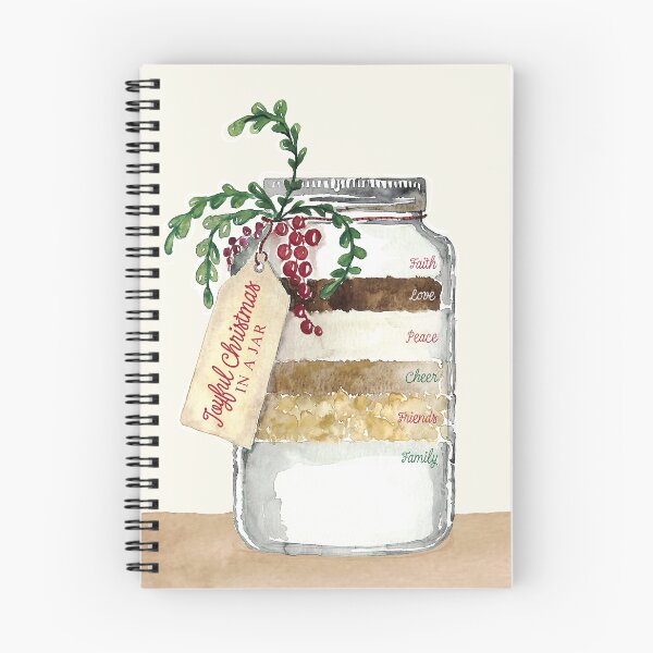 Item preview, Recipe for a joyful Christmas in a Jar designed and sold by blursbyai.