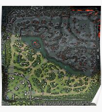 Dota 2 Patch 7.19 - Map / Minimap 9K Poster