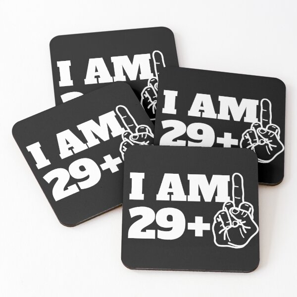 Item preview, I am 29 + Middle Finger 30 Funny Birthday designed and sold by elhefe.