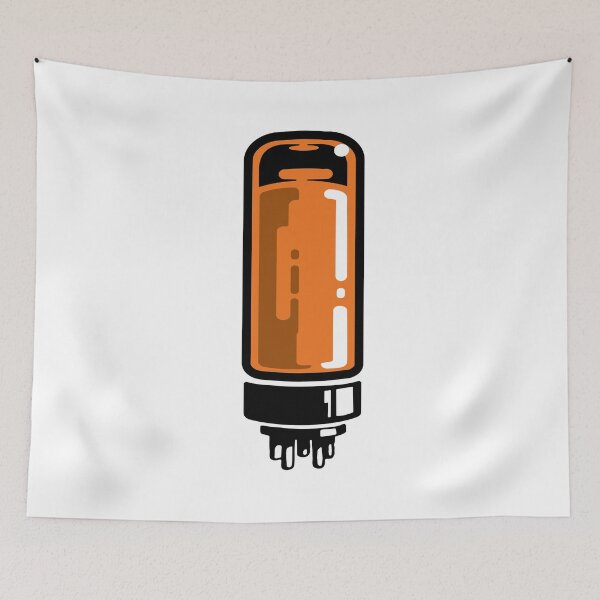 Item preview, Vintage vacuum tube illustration designed and sold by SerifsWhiskey.