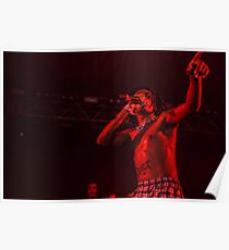 Zillakami Performing at a Concert Poster