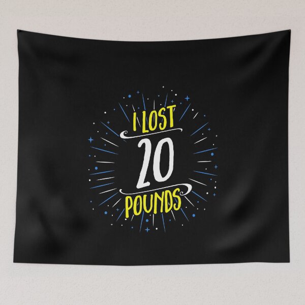 Item preview, I Lost 20 Pounds Dieting Milestones T-Shirt designed and sold by festivalshirt.