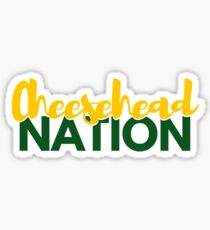 cheesehead nation Sticker