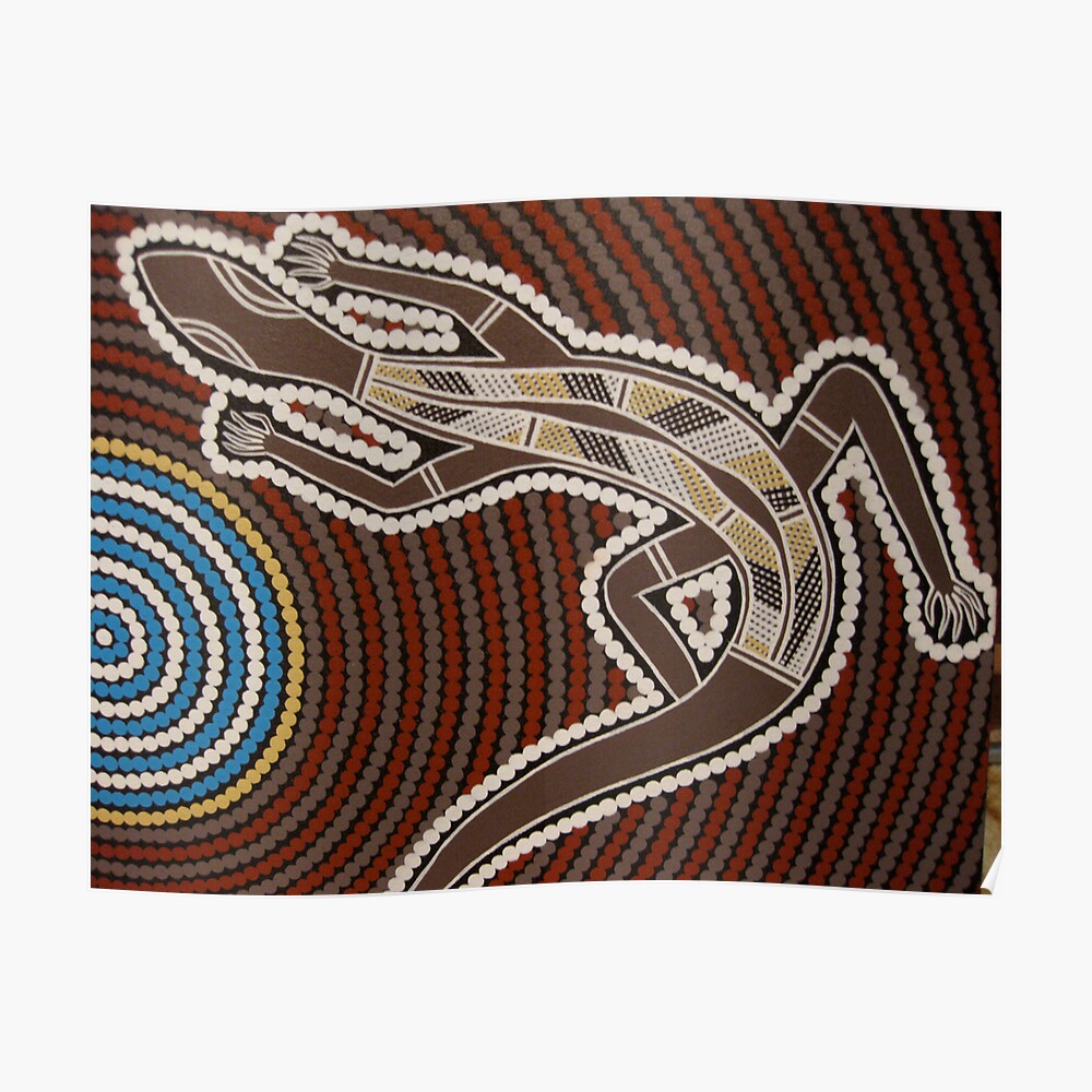 Goanna Aboriginal Art