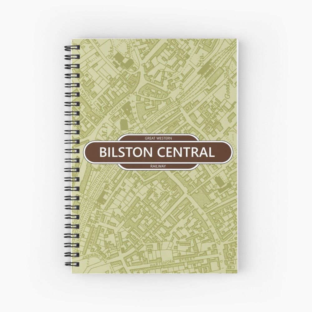 Great Western Railway - Bilston Central Spiral Notebook
