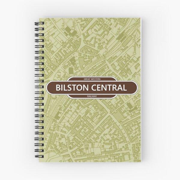 Item preview, Great Western Railway - Bilston Central designed and sold by danbadgeruk.
