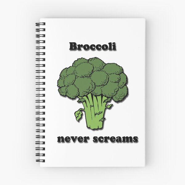 Item preview, BROCCOLI NEVER SCREAMS! GIFT IDEA FOR VEGANS. designed and sold by JamesandLuis.