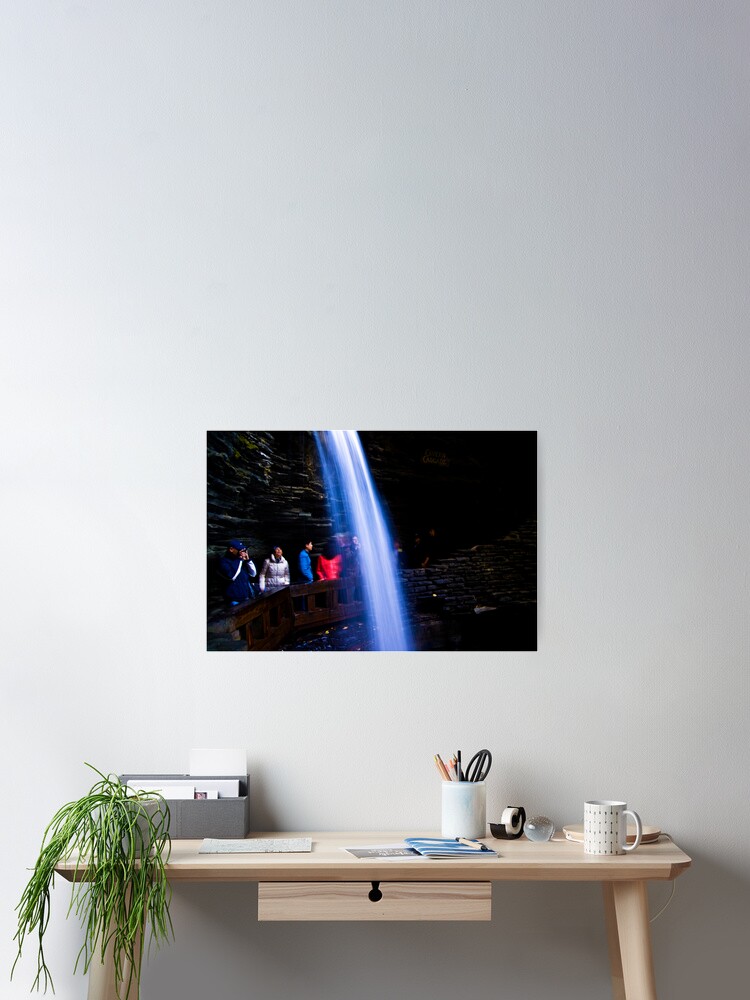 Thumbnail 2 of 3, Poster, Cavern Cascade designed and sold by BigD.