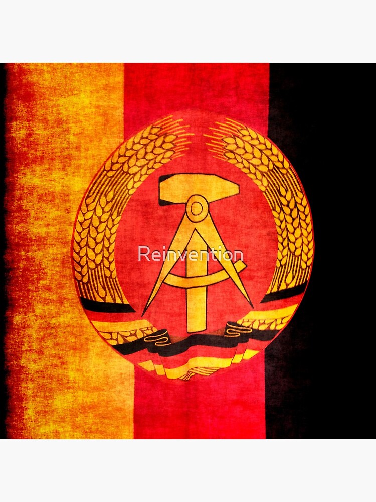 Flag Of The Former German Democratic Republic Acrylic Block By   Flat,750x,075,f Pad,750x1000,f8f8f8.u7 