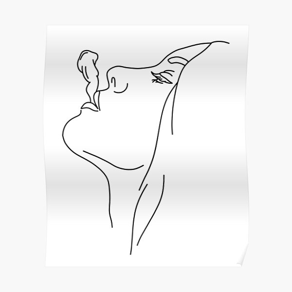Smoking woman Poster