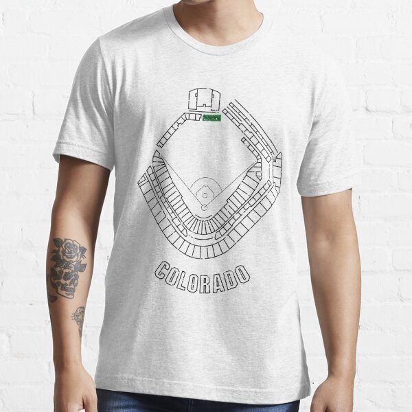 Coors Field Essential T-Shirt for Sale by kellyoarts